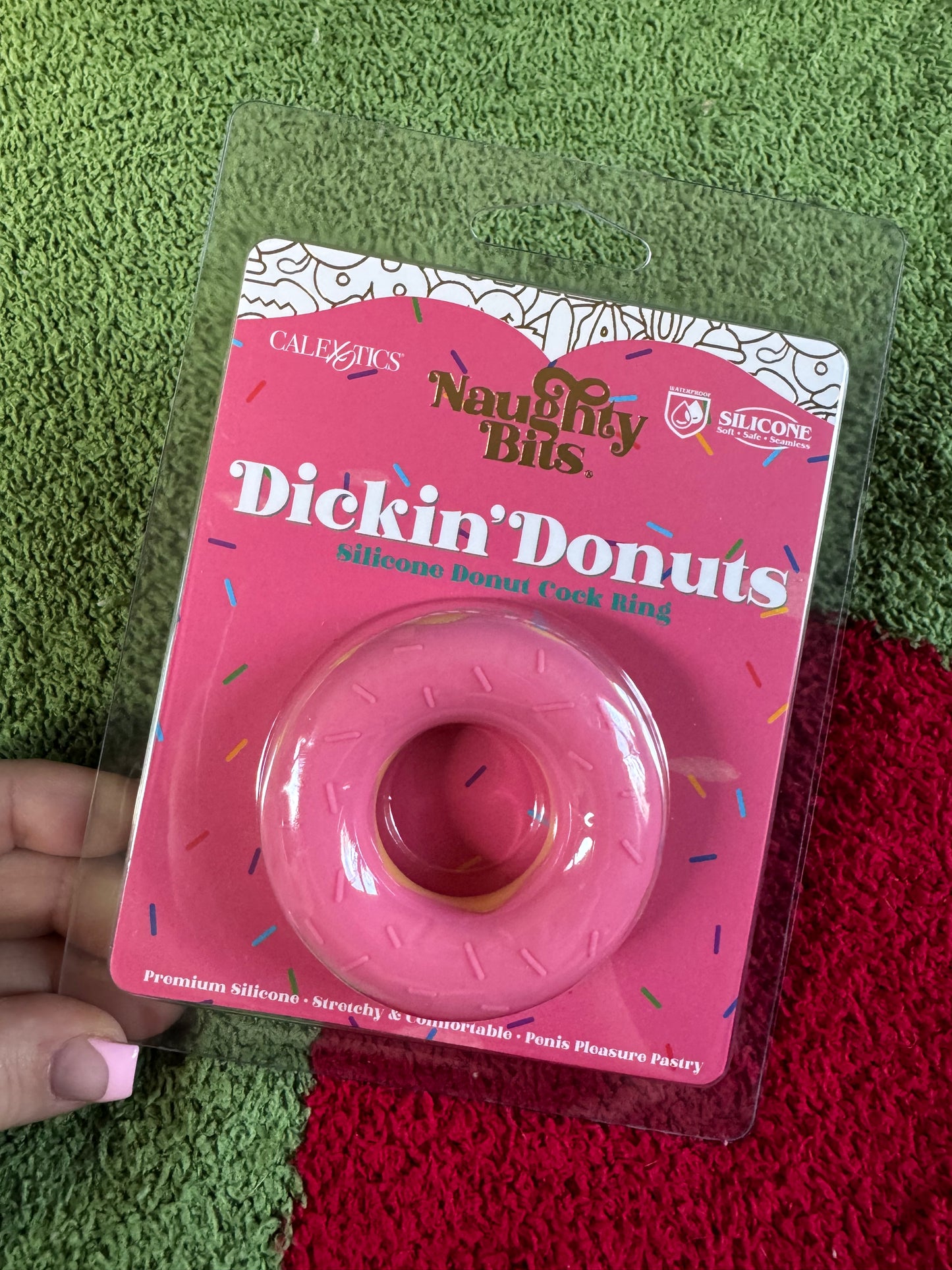 Naughty Bits® Dickin’ Donuts Silicone Donut Cock Ring