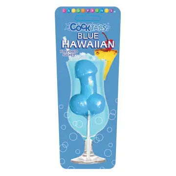 COCKtail Suckers- Penis Lolli -Blue Hawaiian