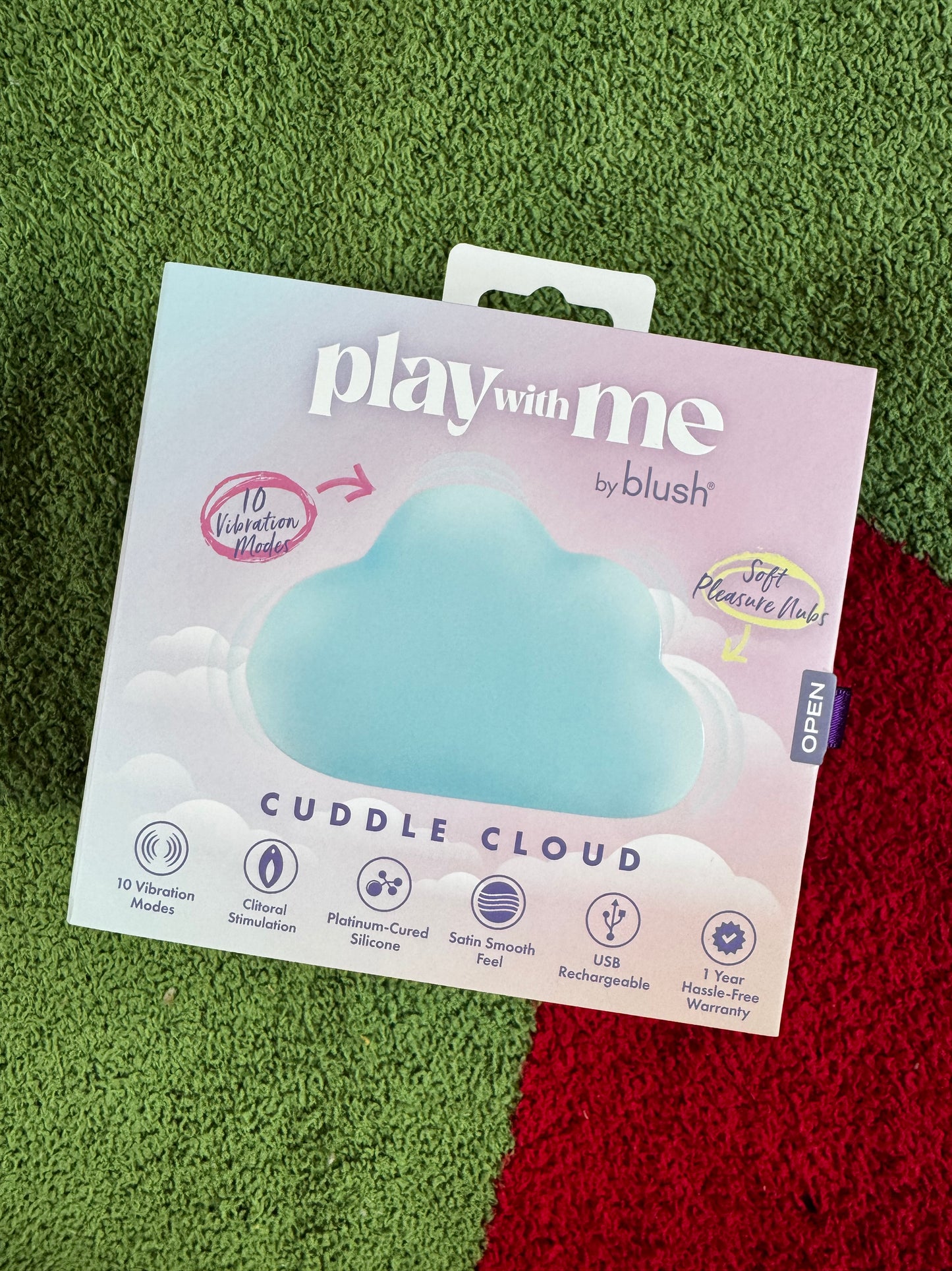 Play With Me - Cuddle Cloud - Blue