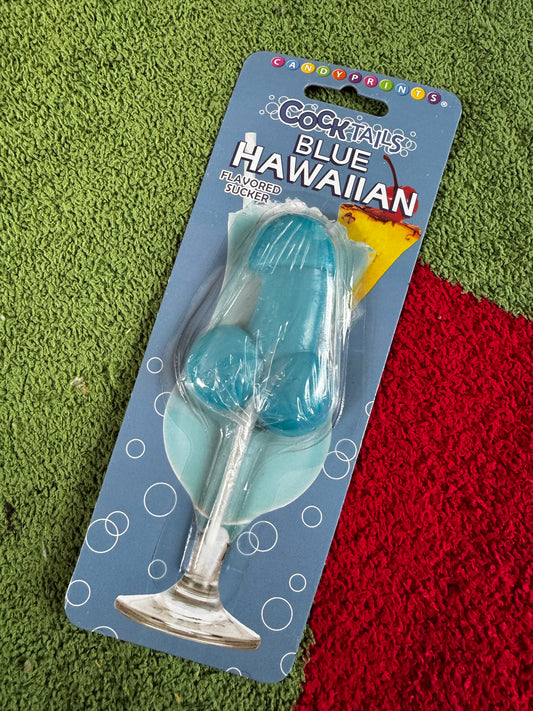 COCKtail Suckers- Penis Lolli -Blue Hawaiian