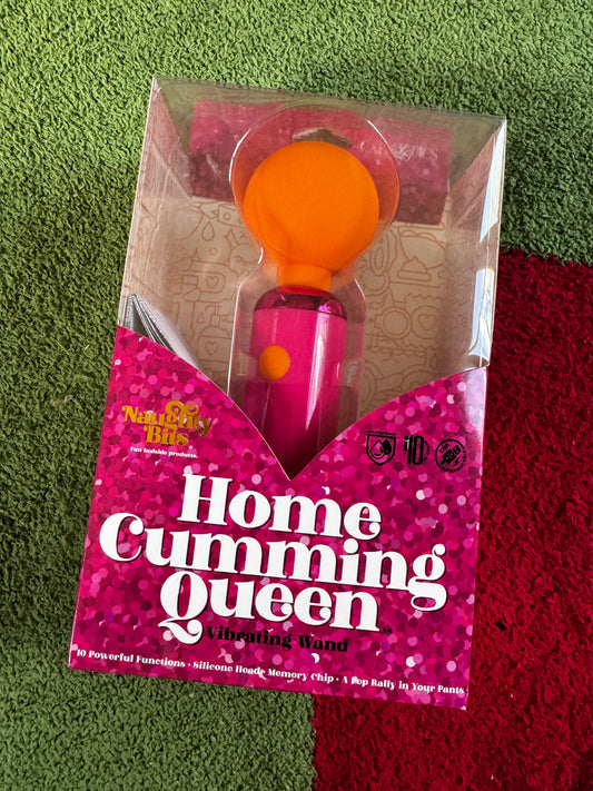 Naughty Bits® Home Cumming Queen™ Vibrating Wand